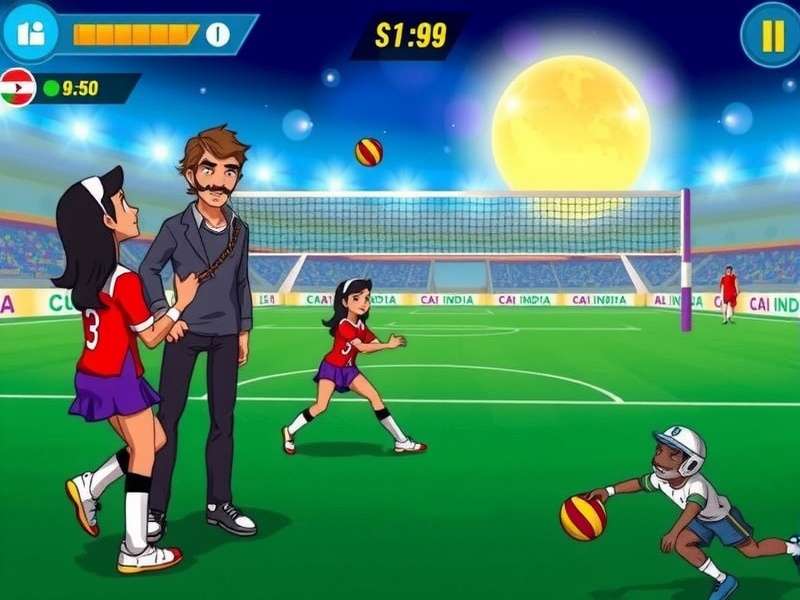 Volley Star India Ultra gameplay screenshot