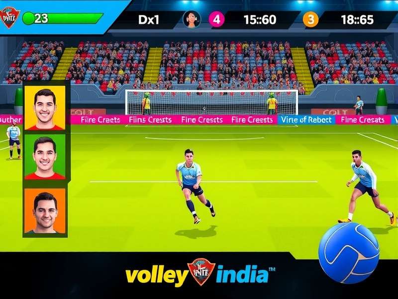 Volley Star India Ultra character selection screen